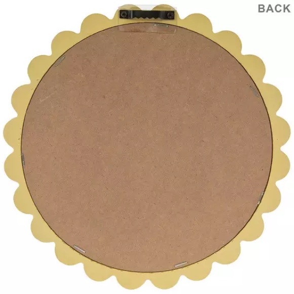 Smiling Bee Scalloped Wood Wall Decor - Picture 3 of 4